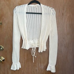 Mystree Bell Sleeve Sweater